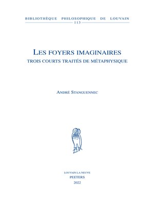 cover image of Les foyers imaginaires
